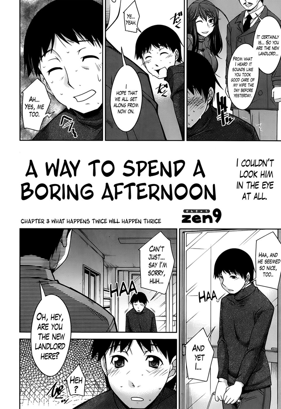 Hentai Manga Comic-A Way to Spend a Boring Afternoon-Chapter 3-2